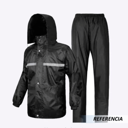 Traje impermeable con visor - Imagen 5