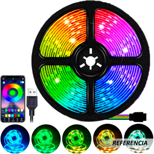 Tira de luces LED RGB para dormitorio - Imagen 5