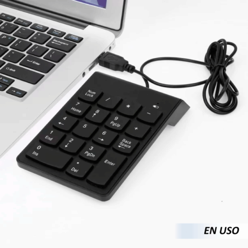 Teclado numérico alámbrico