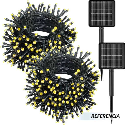 Luces solares de Navidad para exteriores - Imagen 3
