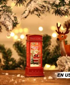 Cabina de teléfono de Navidad