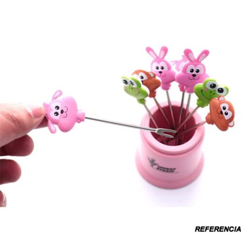 Tenedor de fruta para niños - Imagen 5