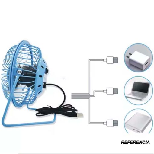 Mini ventilador portátil USB - Imagen 5