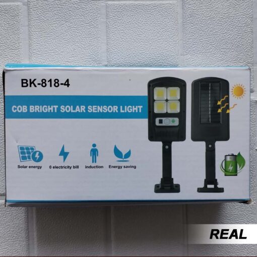Lampara Solar 4 Luces Para Exteriores - Imagen 3