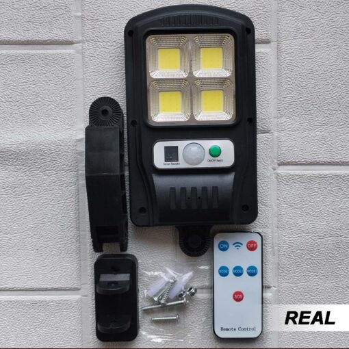 Lampara Solar 4 Luces Para Exteriores - Imagen 2